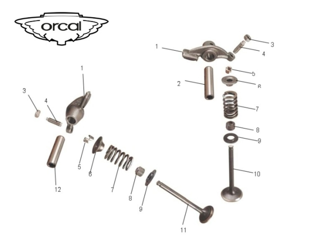 11 Orcal exhaust valve