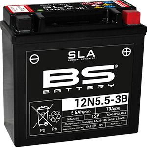 Batería BS 12N5.5-3B SLA sin mantenimiento activada en fábrica