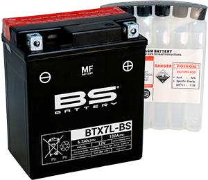 BS Batterie BTX7L-BS Batterie wartungsfrei