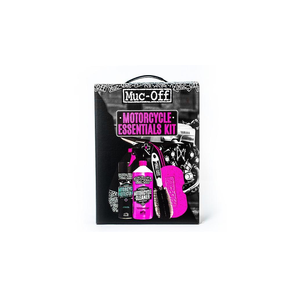 Motorcycle cleaning kit (protector + cleaner + sponge + brush) Muc-Off