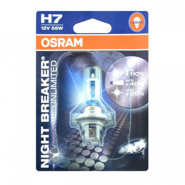 Bombilla Osram H7 12V 55W Night Breaker Laser YZF R 125