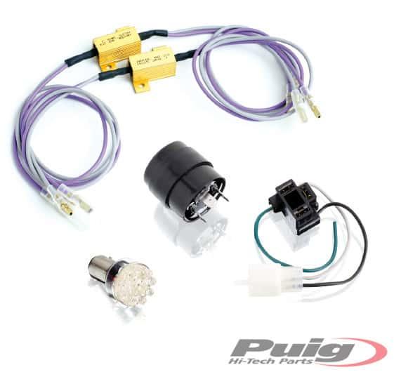 LED 2 indicators resistor Puig