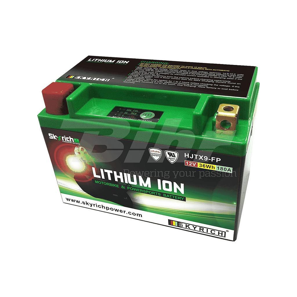 Batteria Skyrich Lithium Ion LTX9 senza manutenzione