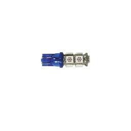 [LA34] Ampoule à led T10/5W bleu (9 SMD)