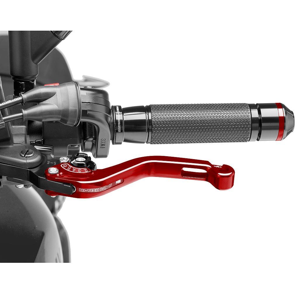 Red clutch lever Puig short 2.0