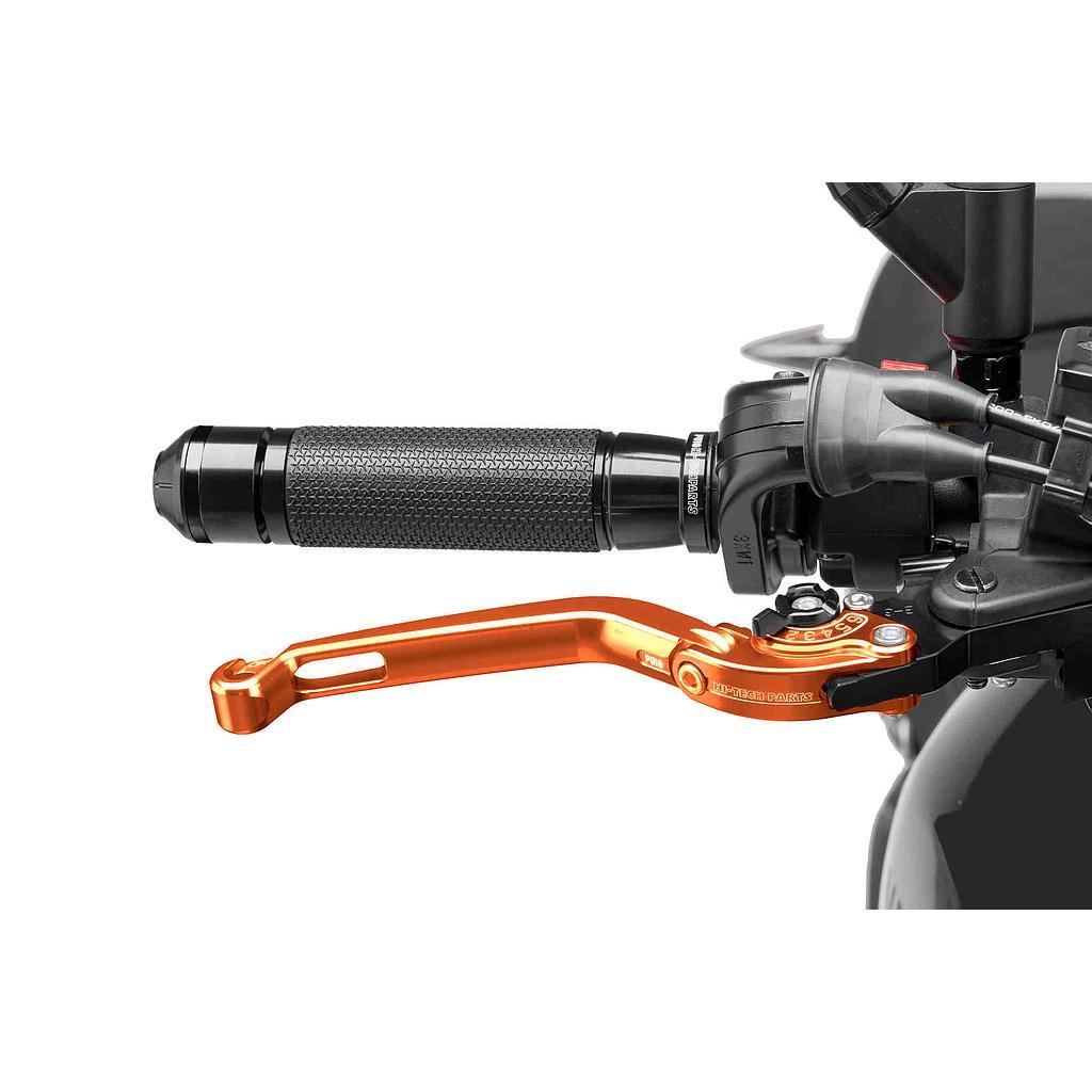 Orange front brake lever Puig folding 2.0